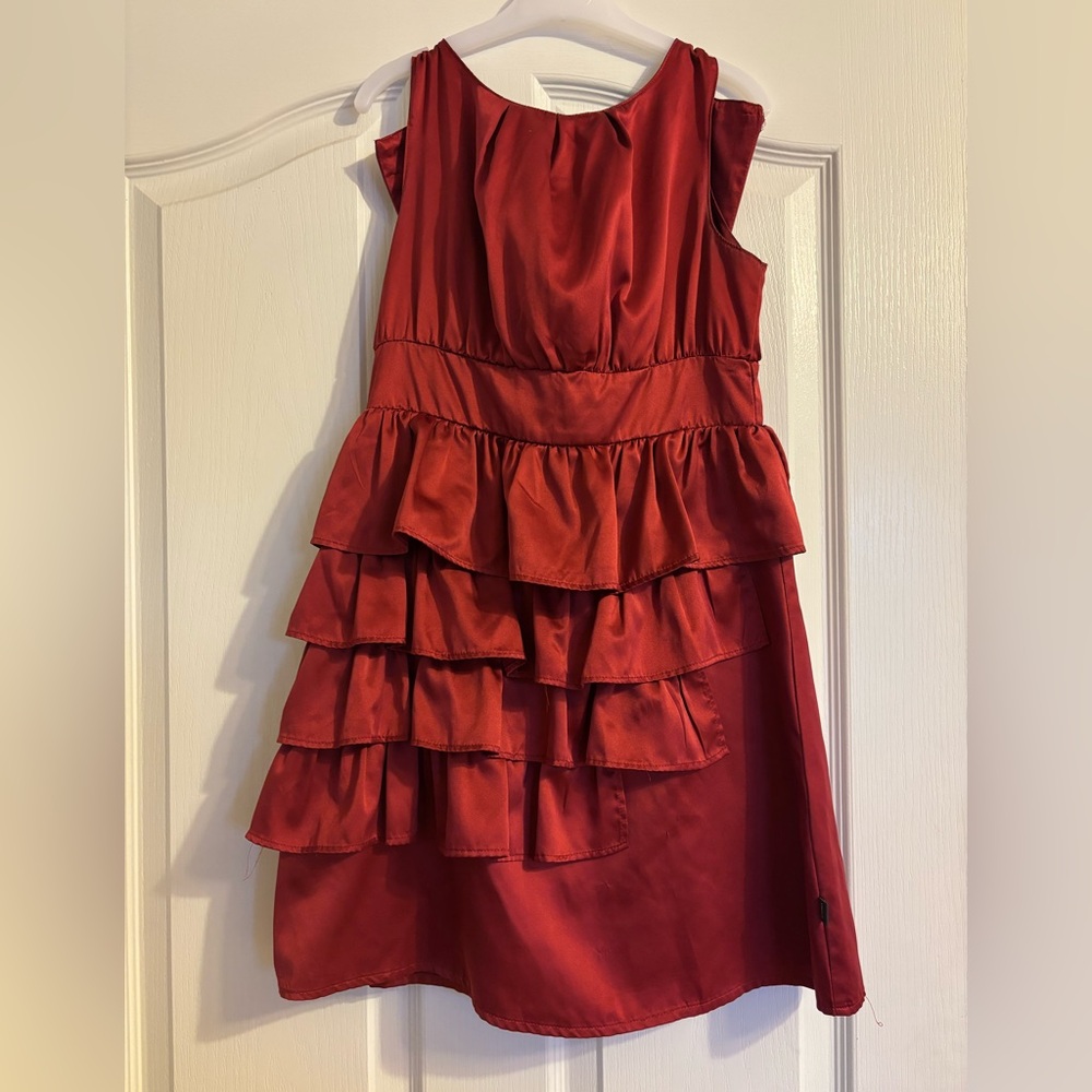 DKNY Vibrant Red Dress